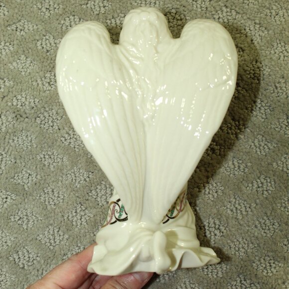 Lenox China Jewels Collection "Angel of Peace" White Glazed Porcelain Figurine - Picture 3 of 10